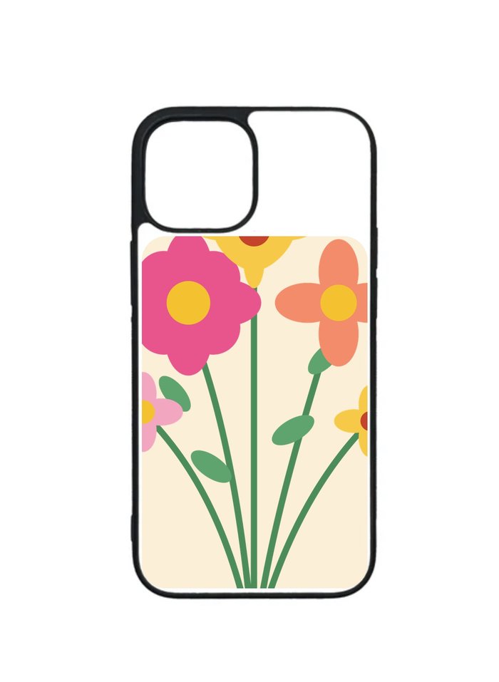 Carcasa personalizada estilo flores